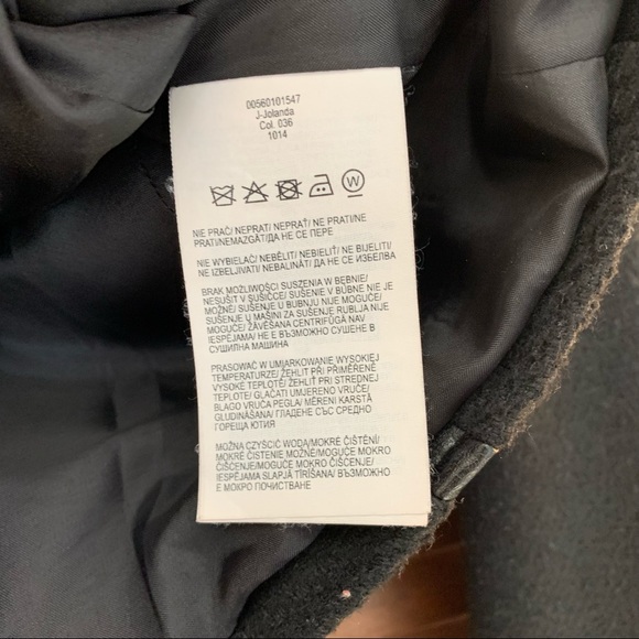 CHRISTIAN BERG Biker Jacket Blazer size 8 - Picture 7 of 12